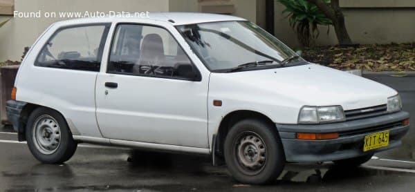 1987 Daihatsu Charade III 1.0 GTi (G100) (101 Hp)